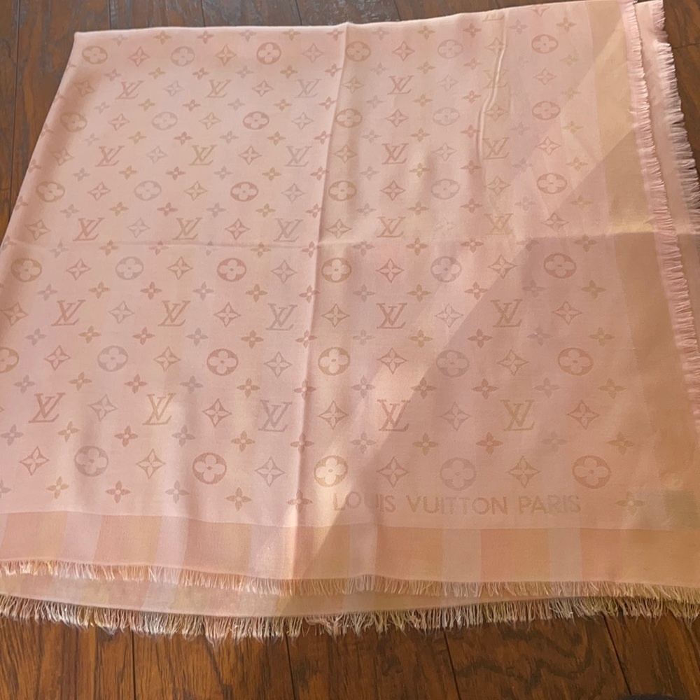LV silk scarf